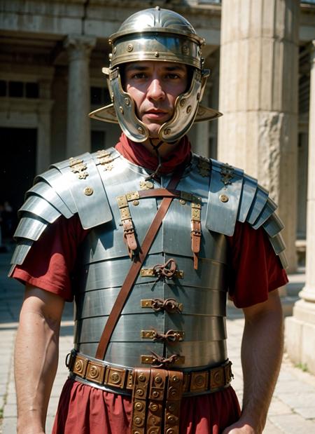 Roman Legionary – Lorica Segmentata Armor