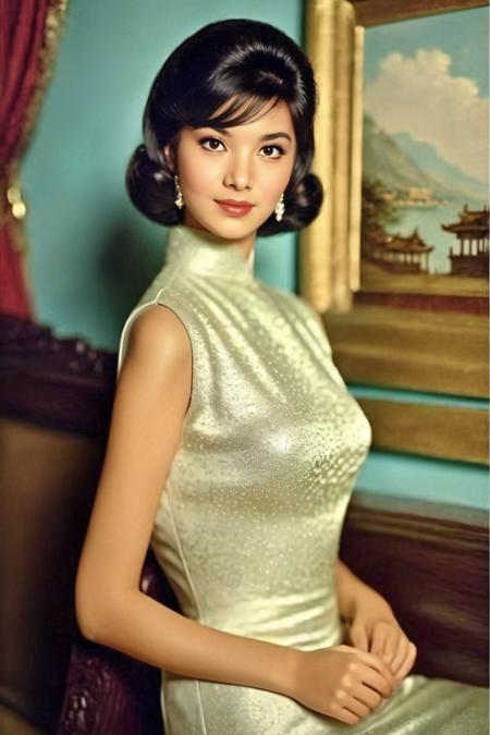 60年代中国女星 Chinese actresses in the 1960s（SDXL1.0）