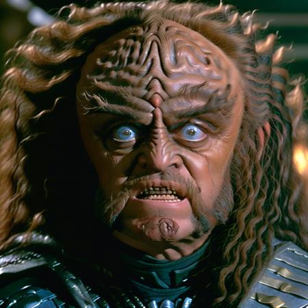 Chancellor Gowron (DS9, Largest Eyes Edition)