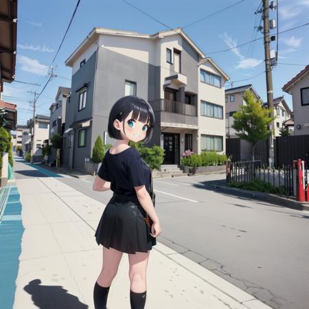 日本の住宅街の道路 / Residential streets in Japan SD15
