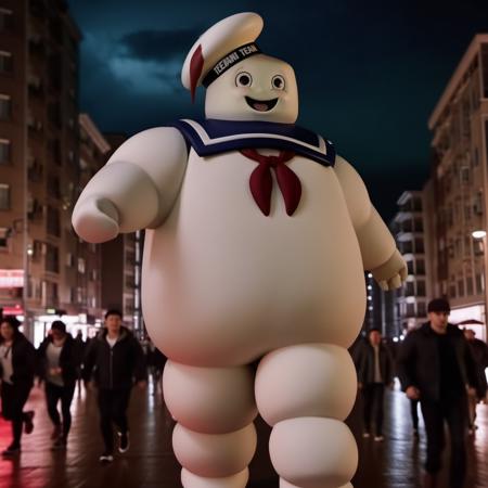 The Stay-Puft Marshmallow Man – Ghostbusters – SDXL