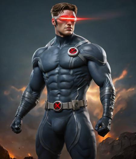X-Men Scott Summers (Cyclops)〘Character LoRA〙