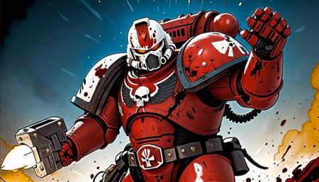 Astartes (Space Marine): Warhammer 40K (SDXL)