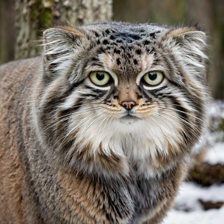 Manul cat (Pallas cat)