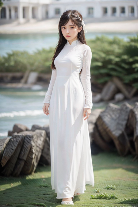 Ao Dai Vietnamese Long Dress Aitool Ai