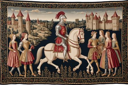 Medieval Tapestry SDXL (Concept : SDXL)