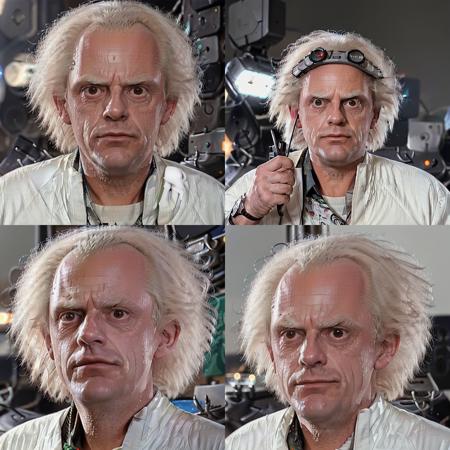 Doc Brown from “Back to the Future” (1985)