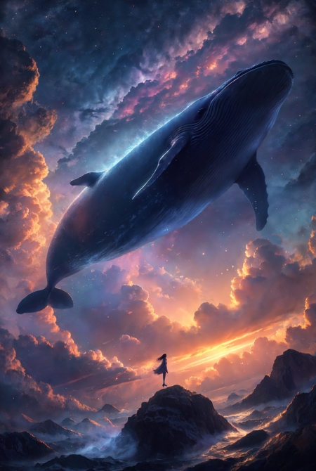 绪儿-飞鲸鱼 xuer Big whale