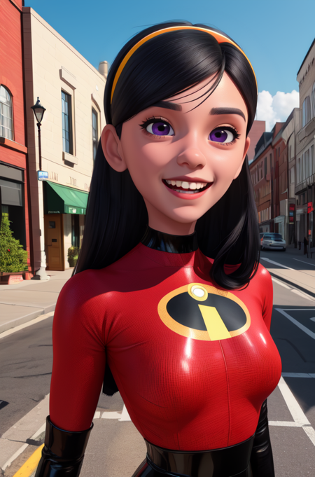 Violet – The Incredibles (suit/casual) - AiTool.ai