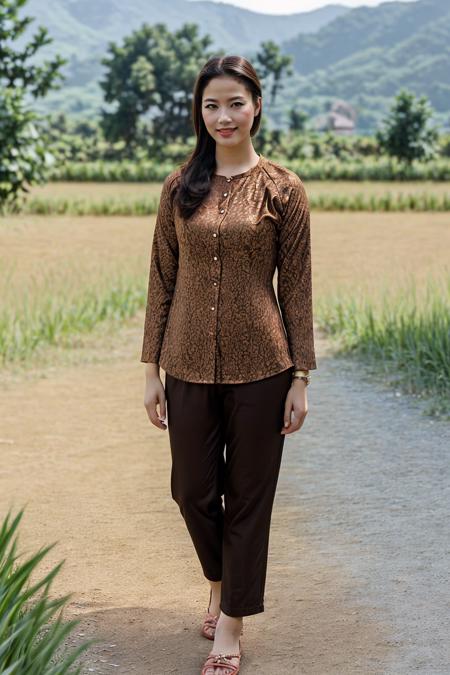 TQ – Vietnamese Dress | Áo bà ba | Clothing LoRA