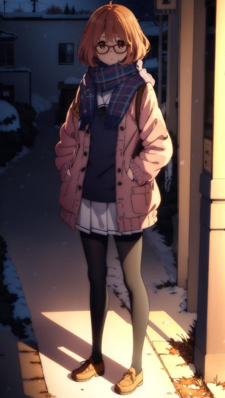 栗山未来(冬装围巾，偶像服，本体，运动装)_Kuriyama Mirai(sharem outfit,own,Winter clothes scarf,track suit)