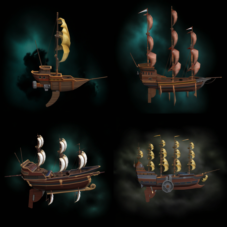 Treasure Planet Ships (General)