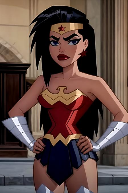 Wonder woman from justice league action (LyCORIS)