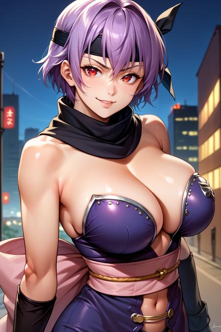 Ayane/あやね (Dead or Alive) SDXL LoRA [Pony Diffusion]