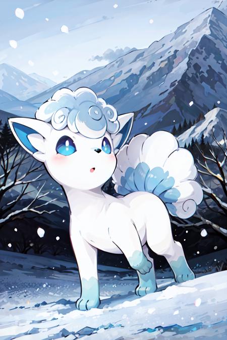 Alolan Vulpix (Pokemon) - AiTool.ai