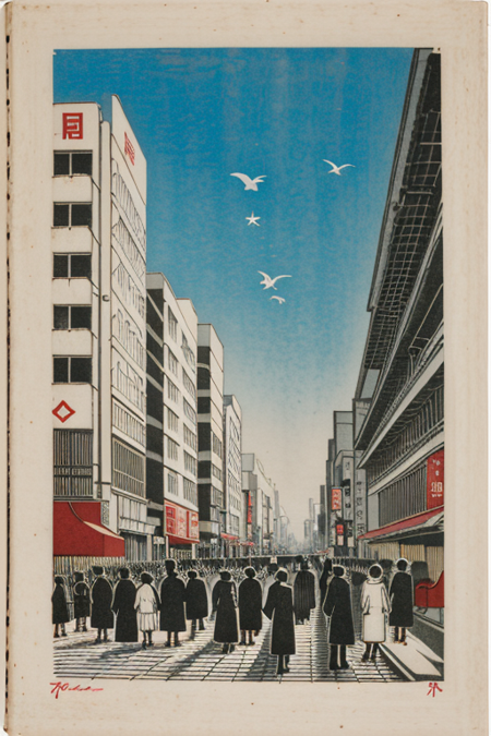 Japanese woodblock prints, 1928-32