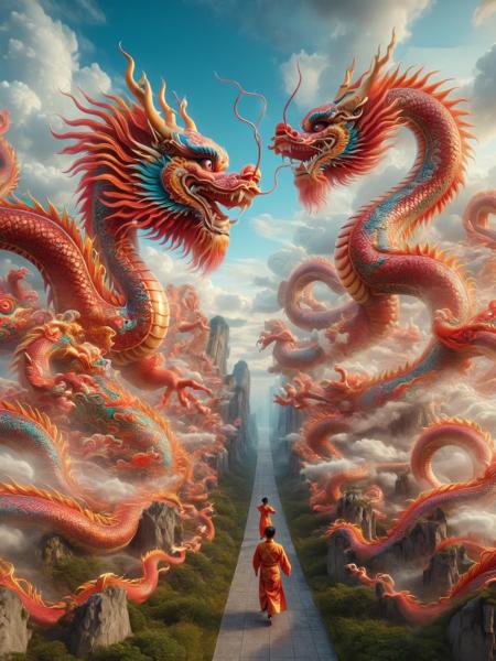 Lunar New Year: Dragon Style SDXL